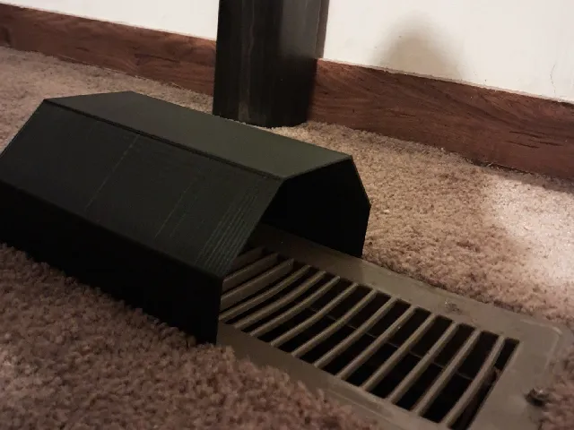 HVAC Vent Side Deflector