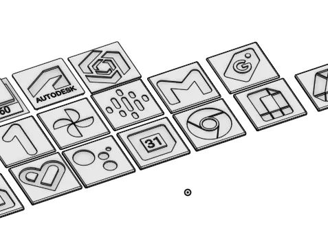 Logos Of Google, AutoDesk, Onshape