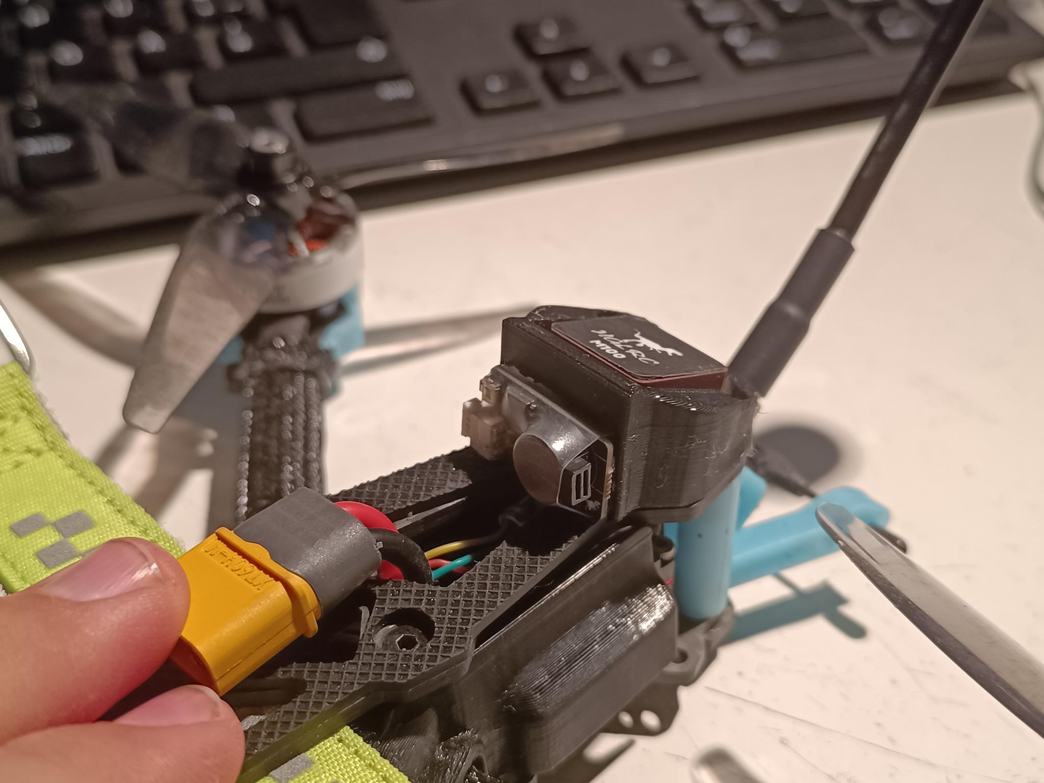 Geprc Mark4 Clone - GPS & Beeper Combo mount