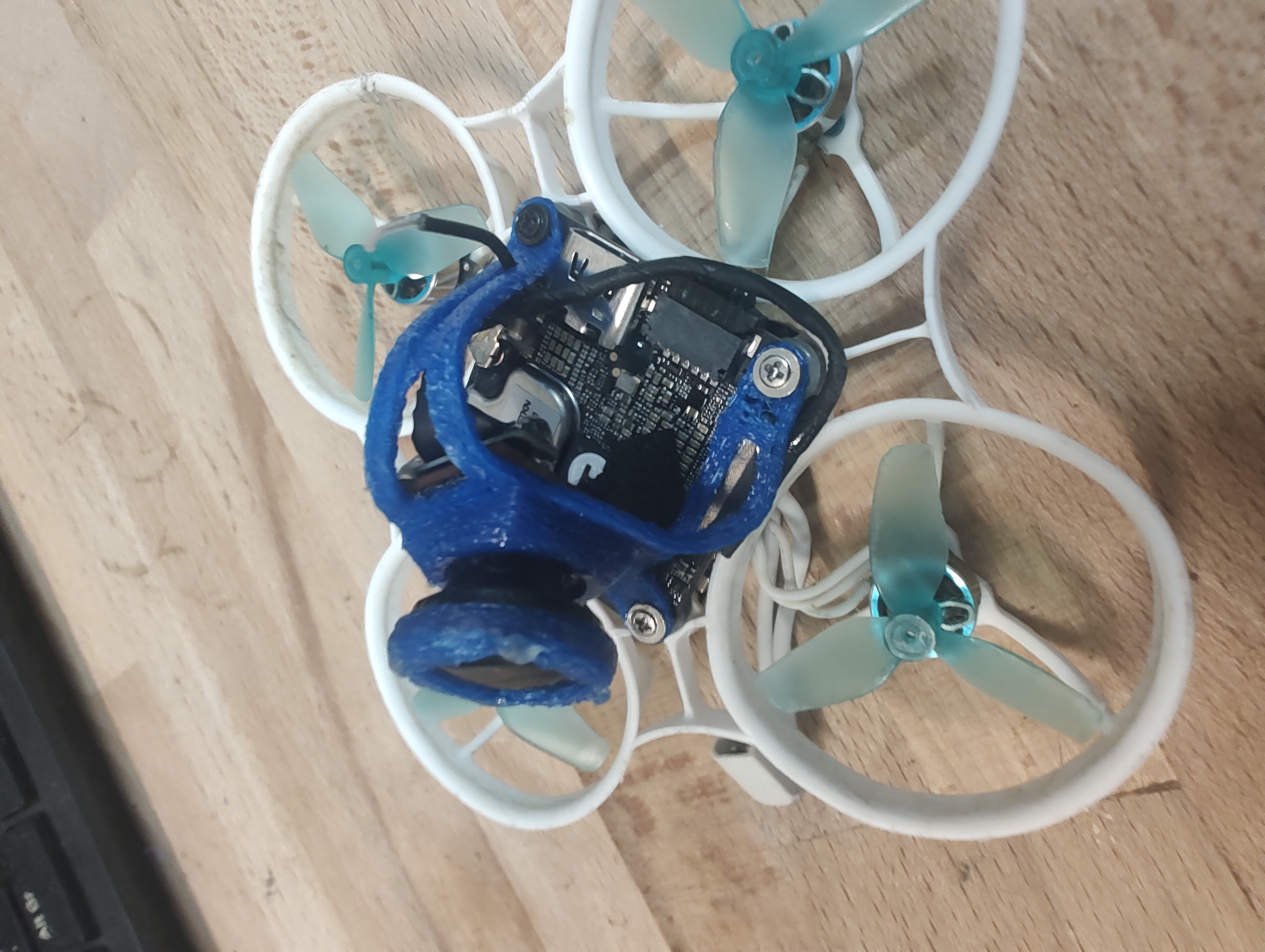 DIJ O4 whoop canopy with O3 lens mod