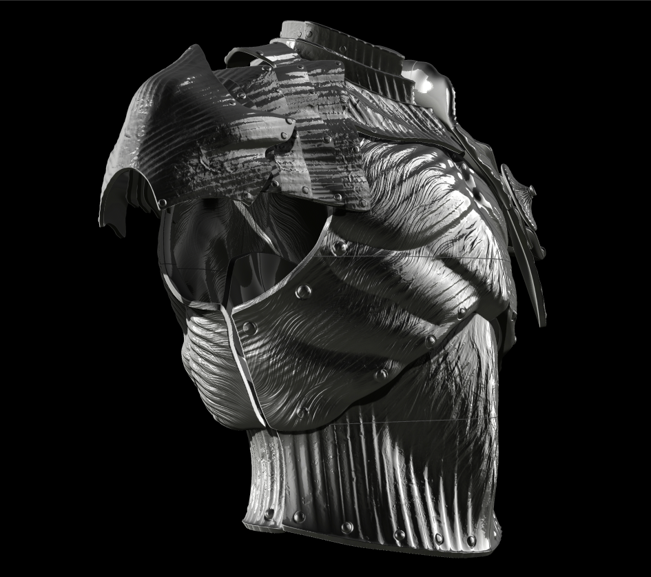 EXECUTOR DARKNESS FULL ARMOR SET - Elden Ring Cosplay Fan Art Stl Model — miniatura 35