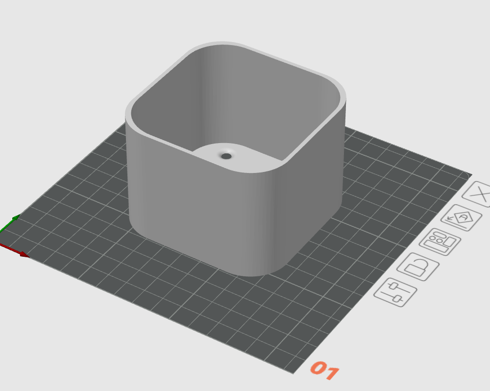 maceta minimalista perfecta para el interior de la casa como decoracion.