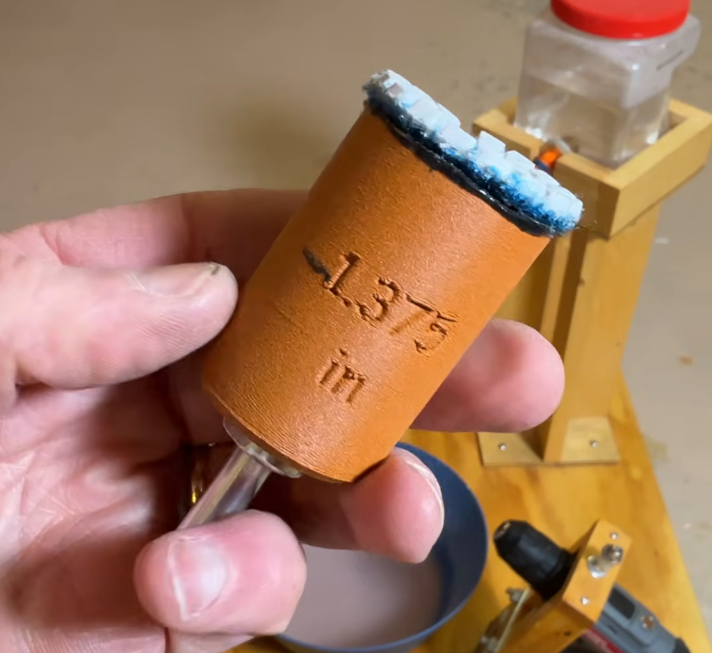Parametric Rock Polishing Cup