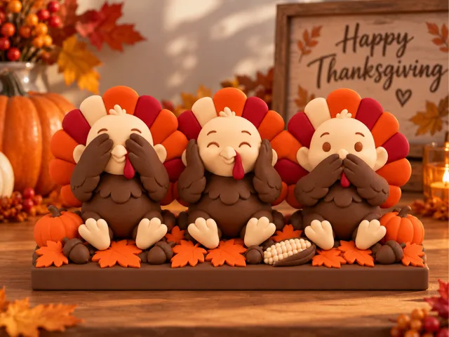 Three Wise Turkeys – Thanksgiving No Evil Edition!