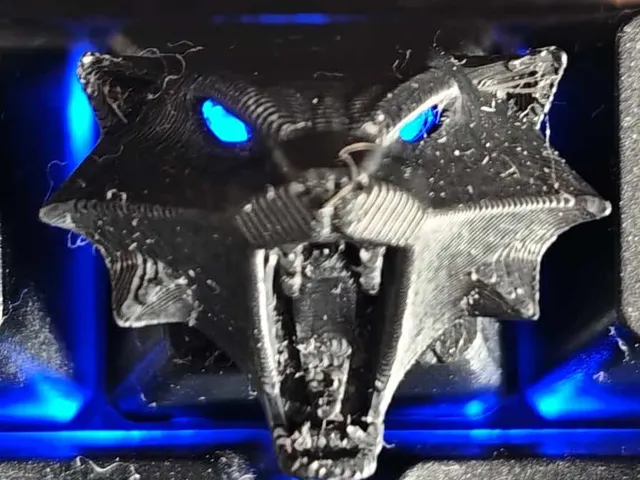 Ciri Cat school medalion keycap