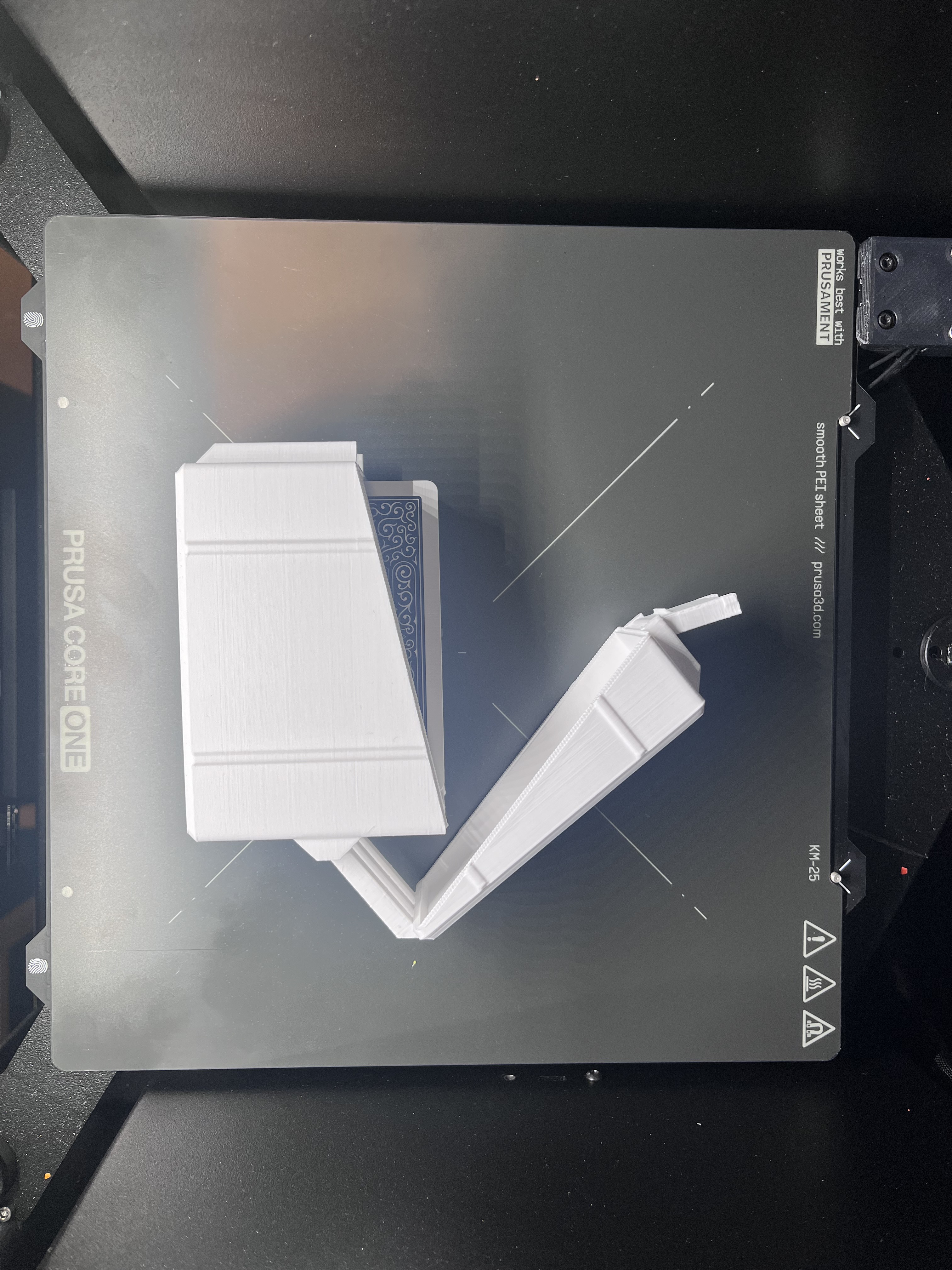 Print in place playingcard box