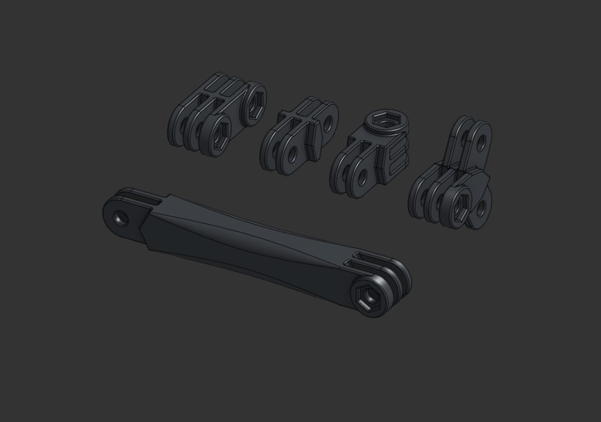 Configurable Mounting Beams for Modular Mounting System