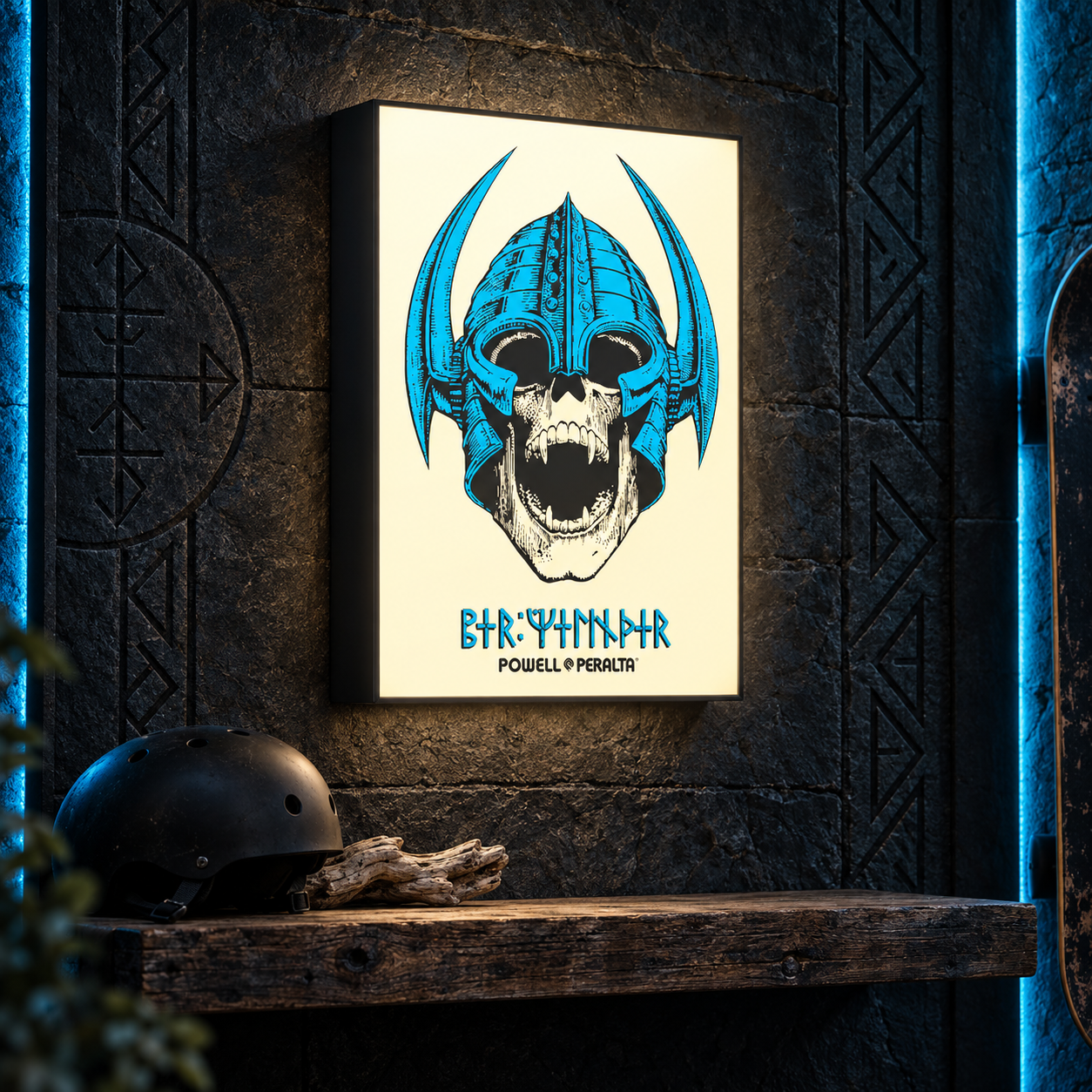 Per Welinder Nordic Skull Light Box