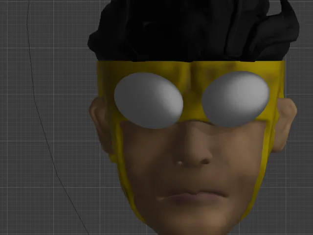 invincible head sculpt for action figure