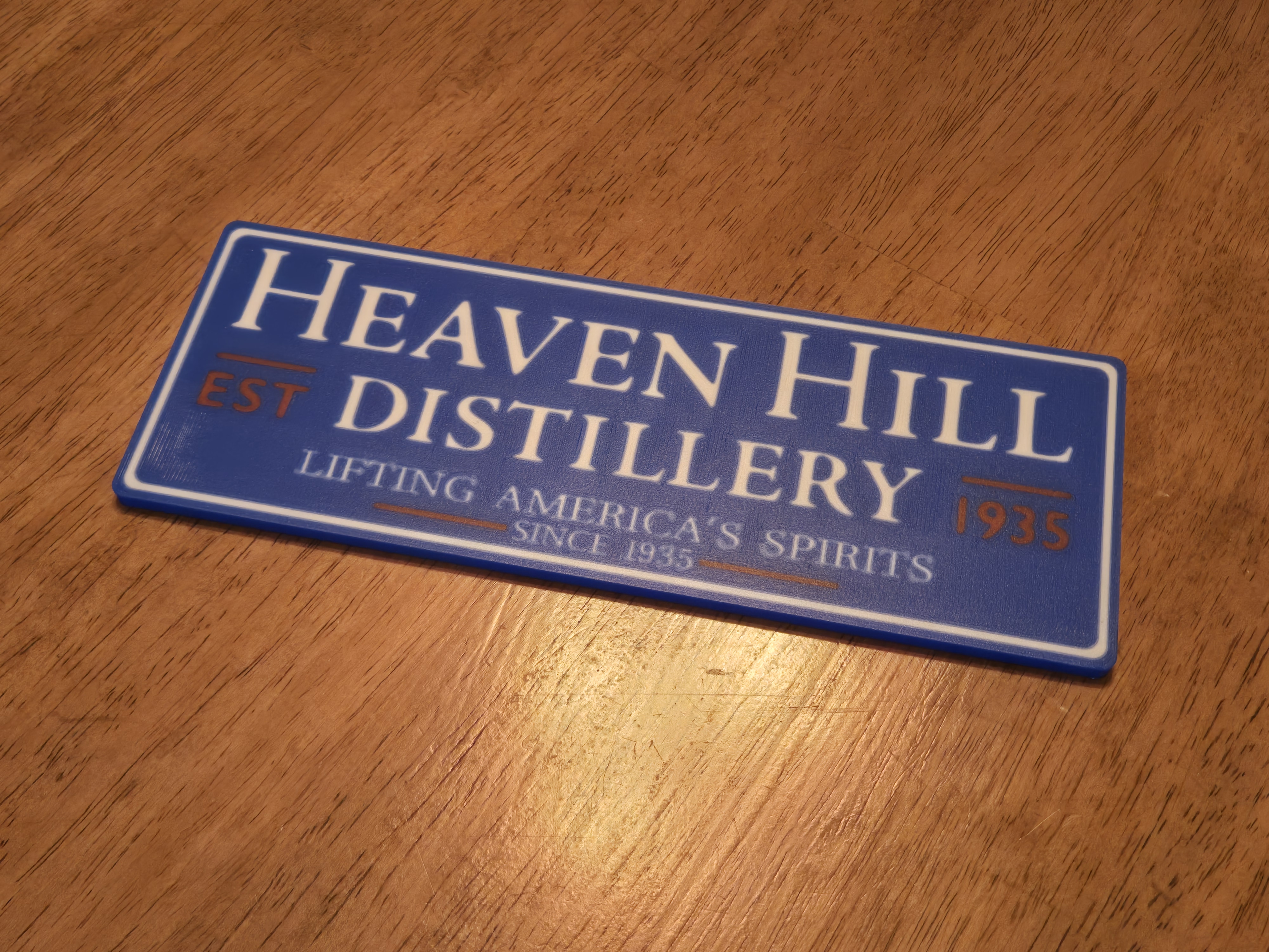 Heaven Hill Distillery Sign