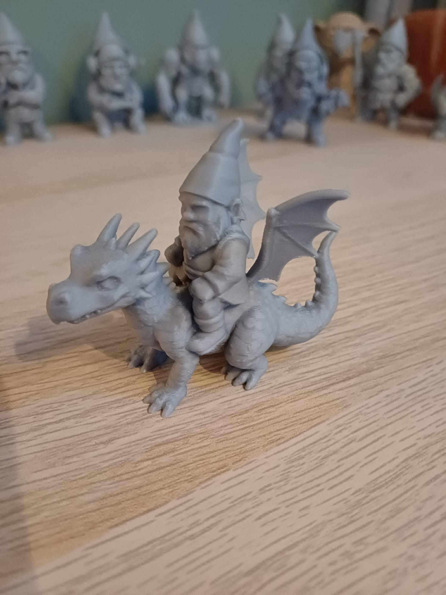 Gnome on dragon — miniatura 2