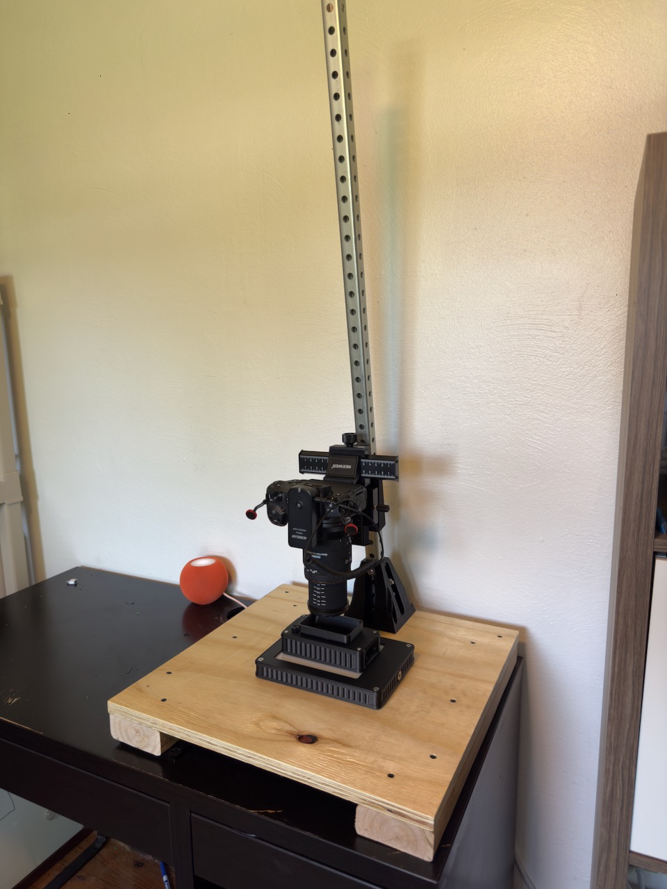 Copy Stand for Film Scanning
