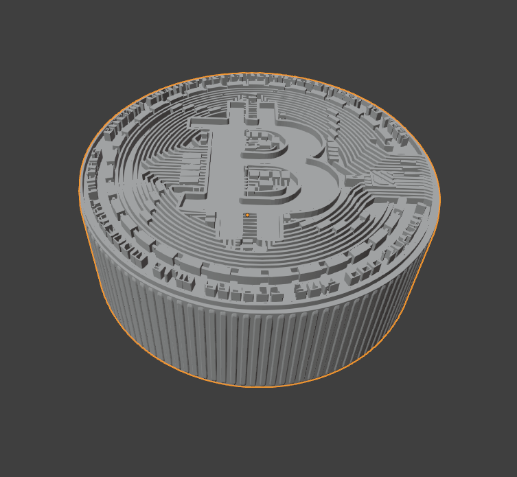 BITCOIN soap mold