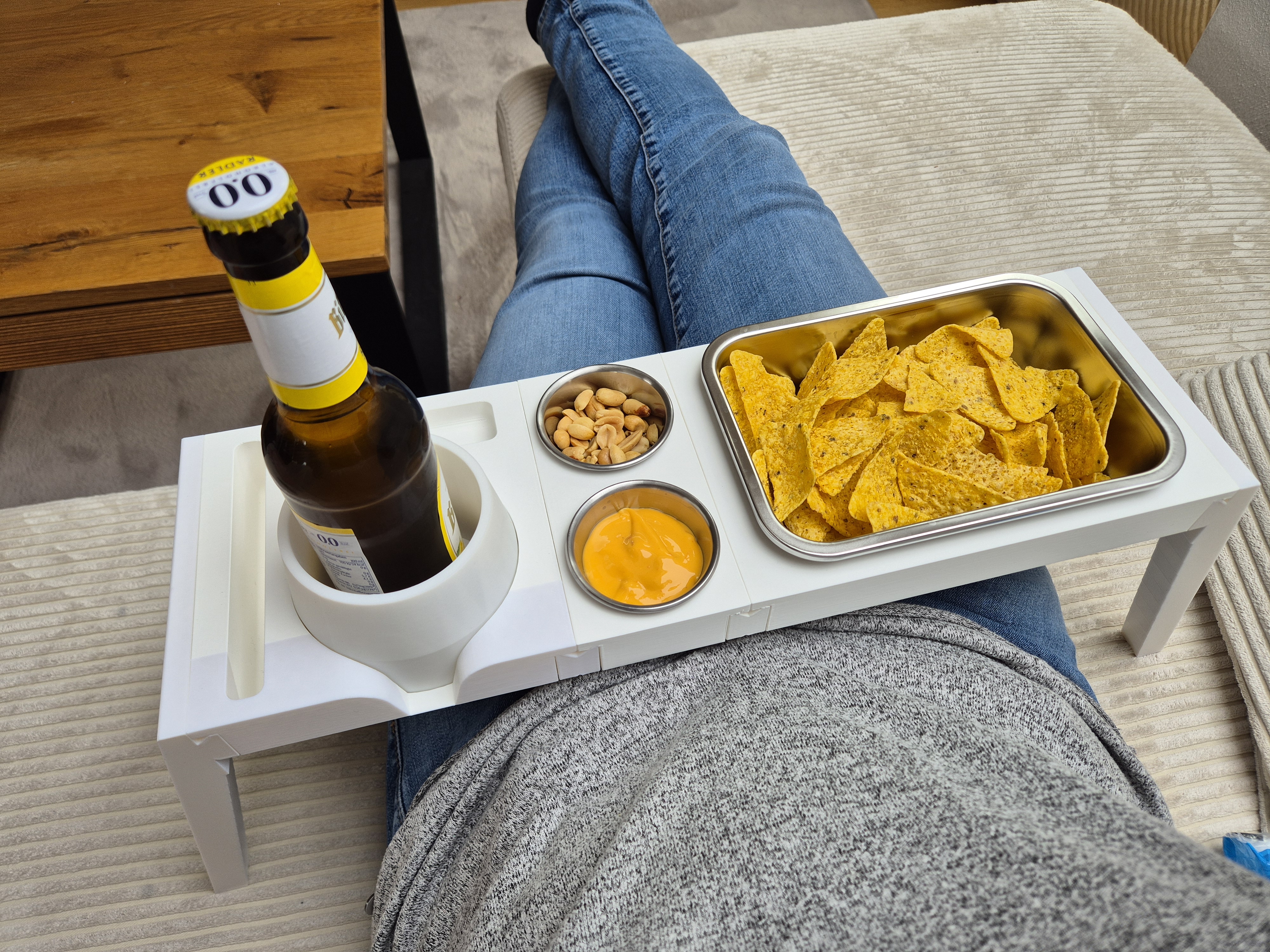 Miniatura 2 do modelo 3D Modular IKEA Couch Snack Box