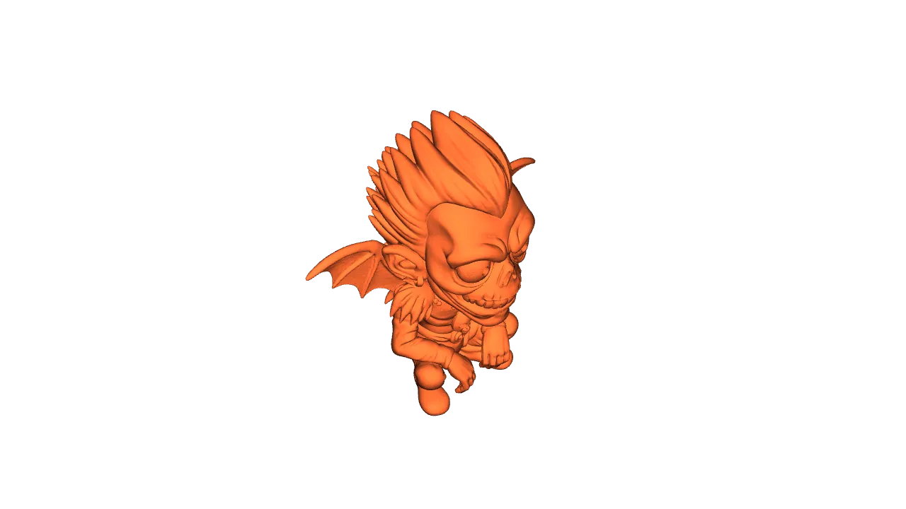 Chibi Ryuk (Death Note) by Ninomalbinho | Download free STL model
