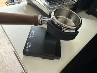 Bottomless Portafilter Scale Stand