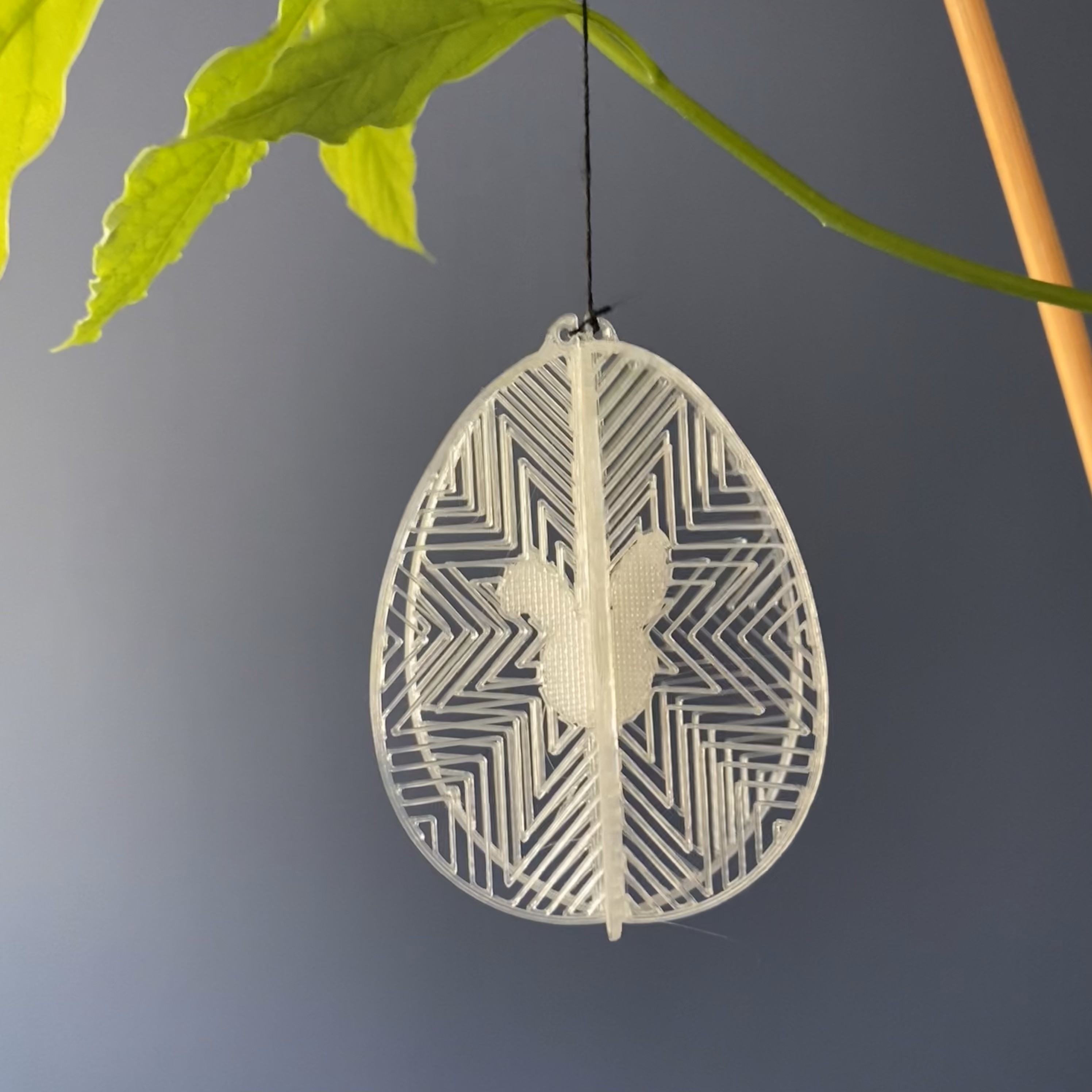 Miniatura 2 do modelo 3D Easter egg ornament