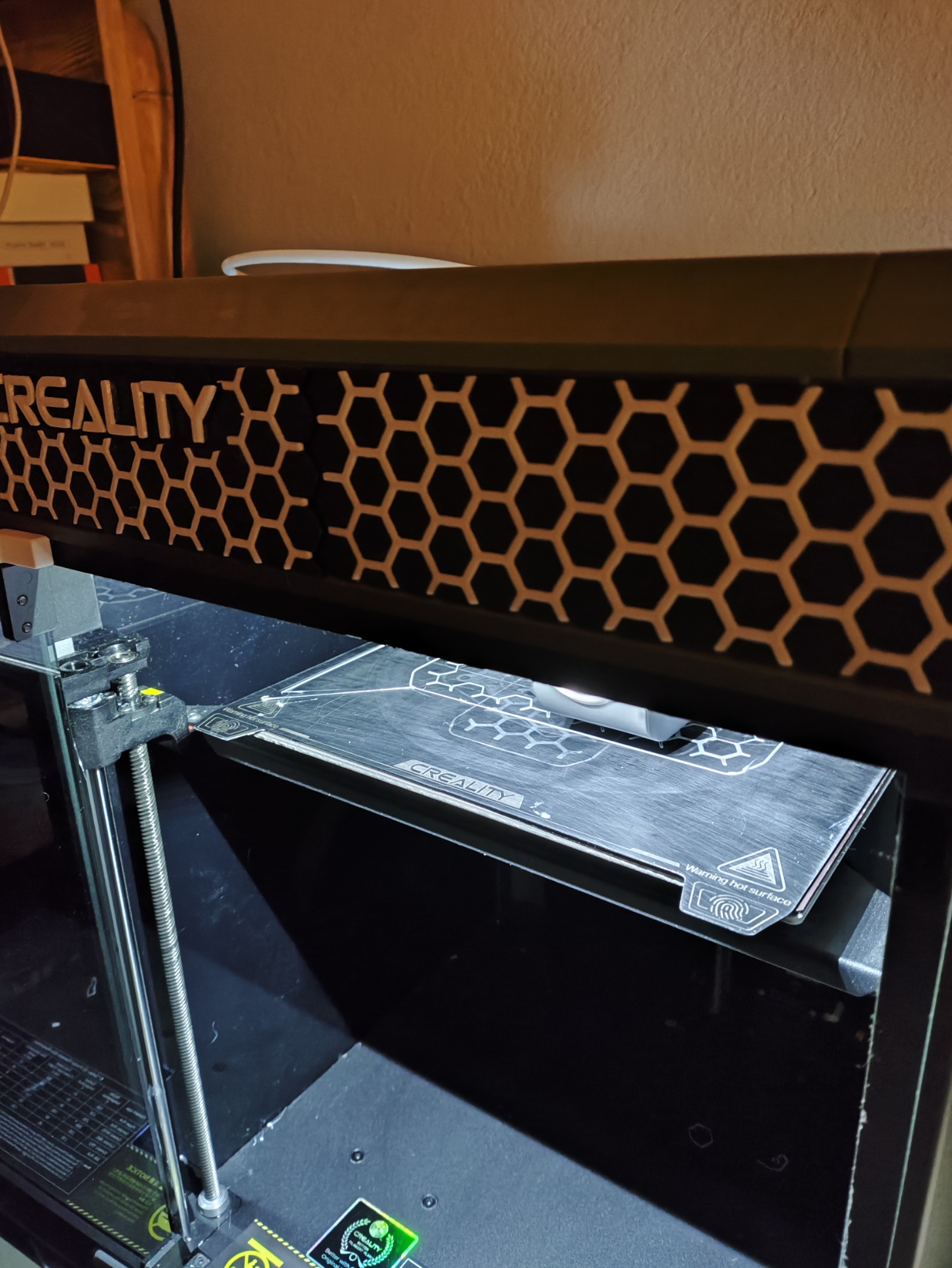 perimetrics for creality k1 lid riser by @BlenderBender 3D model