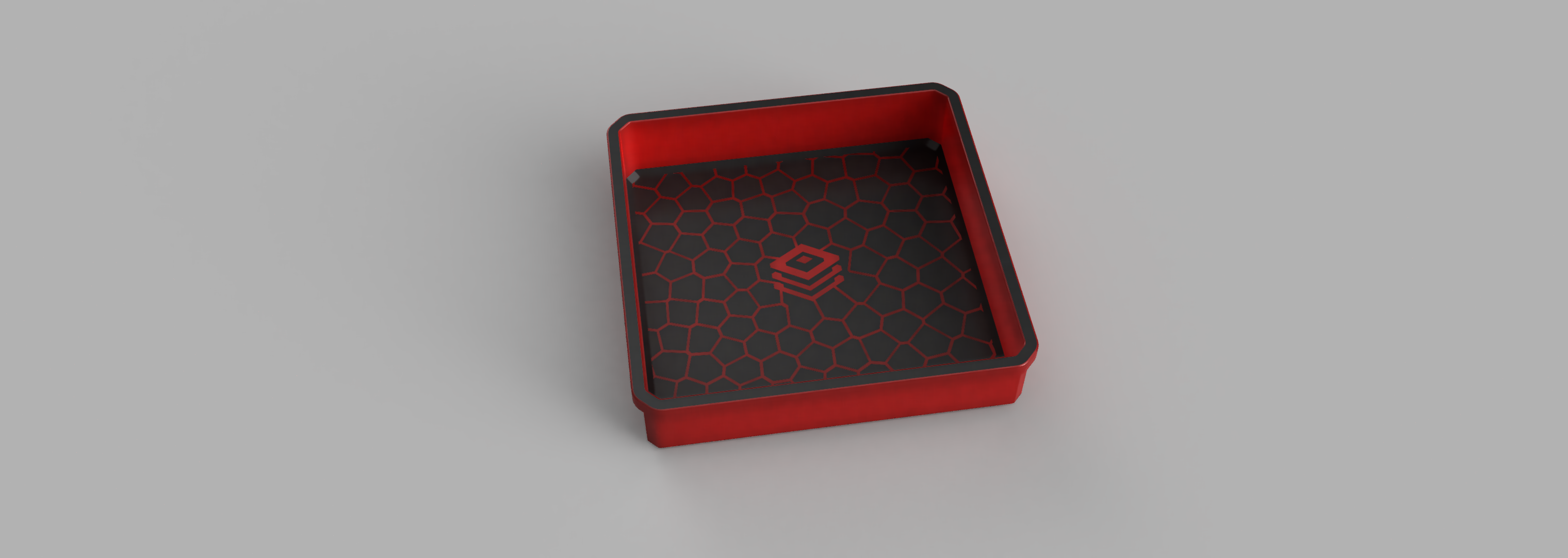 Miniatura 3 do modelo 3D Milwaukee Packout Organizer Slim Bins (Voronoi Pattern)