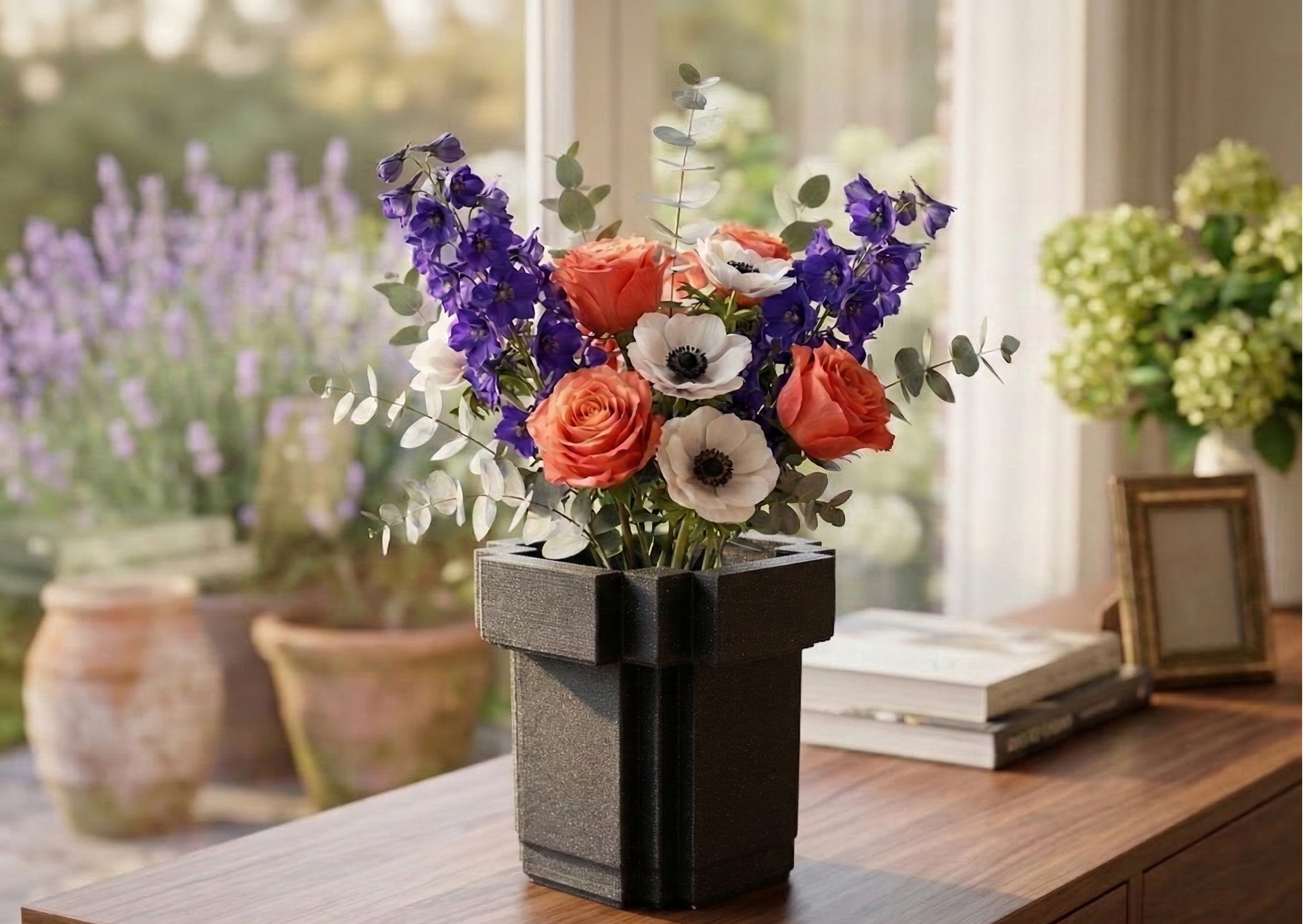 Minecraft flower pot