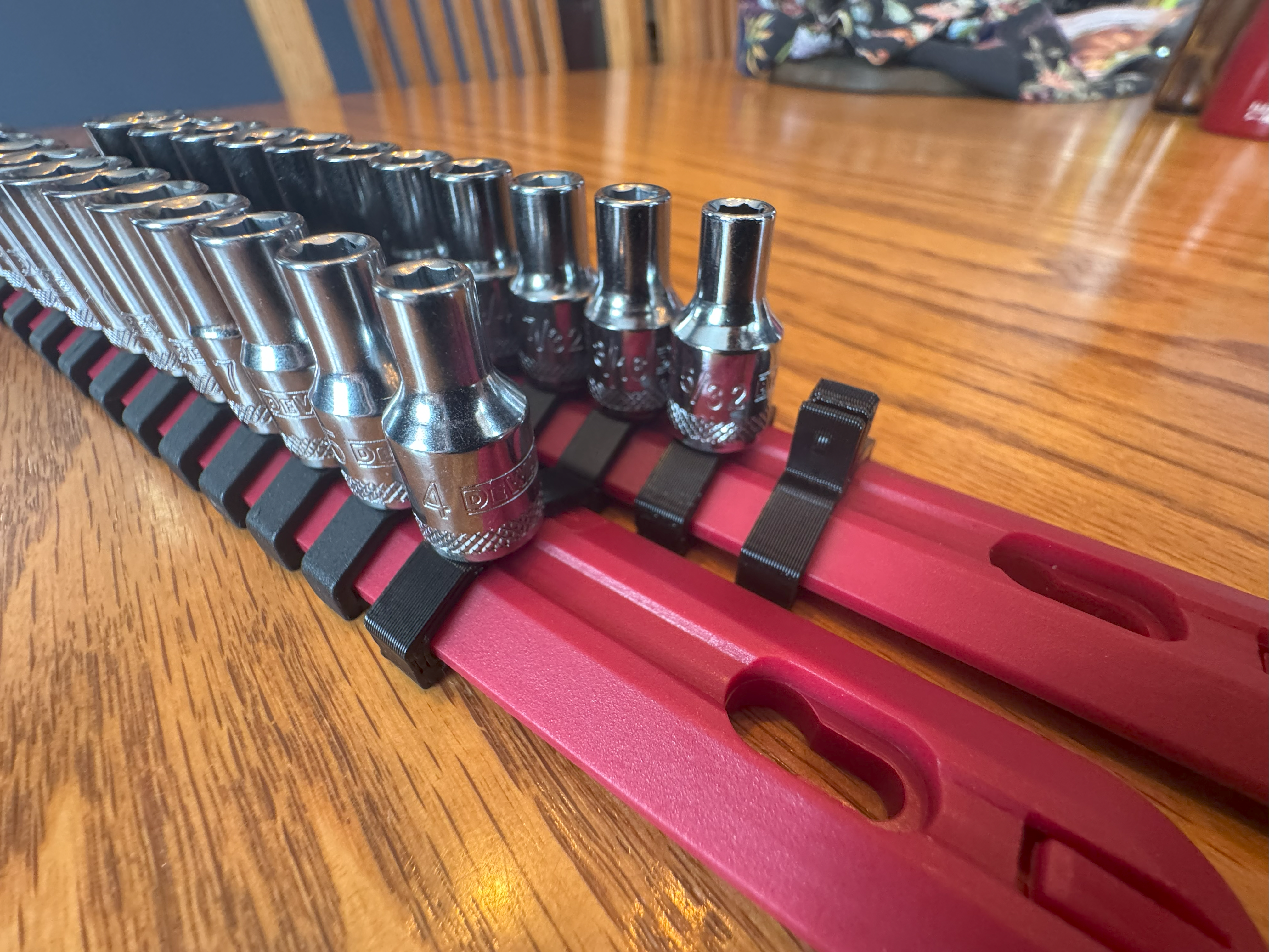 Husky 1/4 Inch Socket Rail Clip