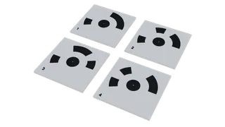 Coded targets for photogrammetry