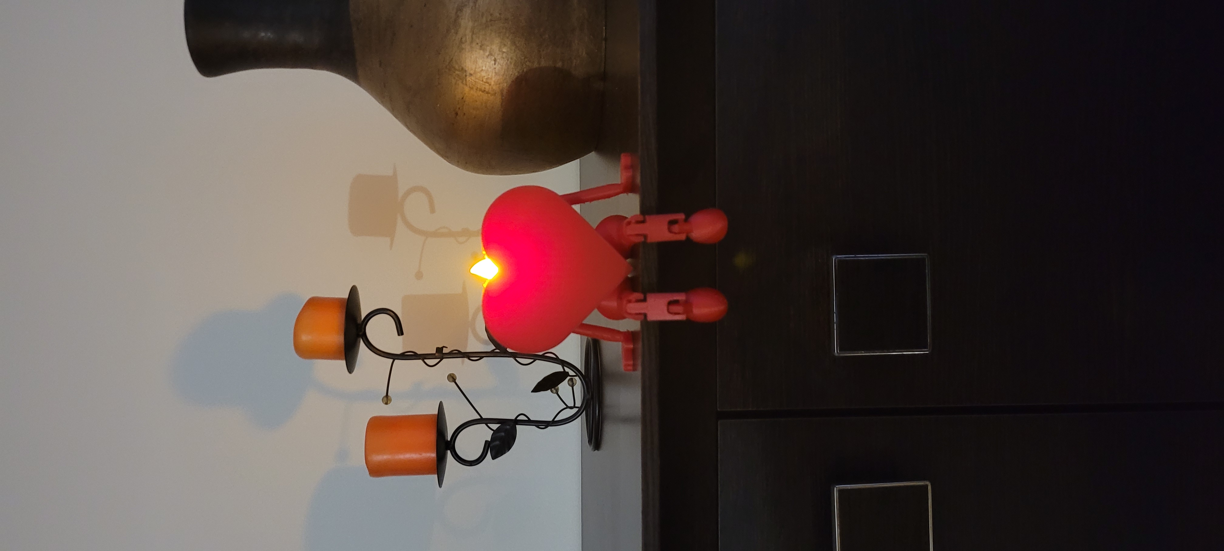 Heart Tealight led hoder Valentine's Day