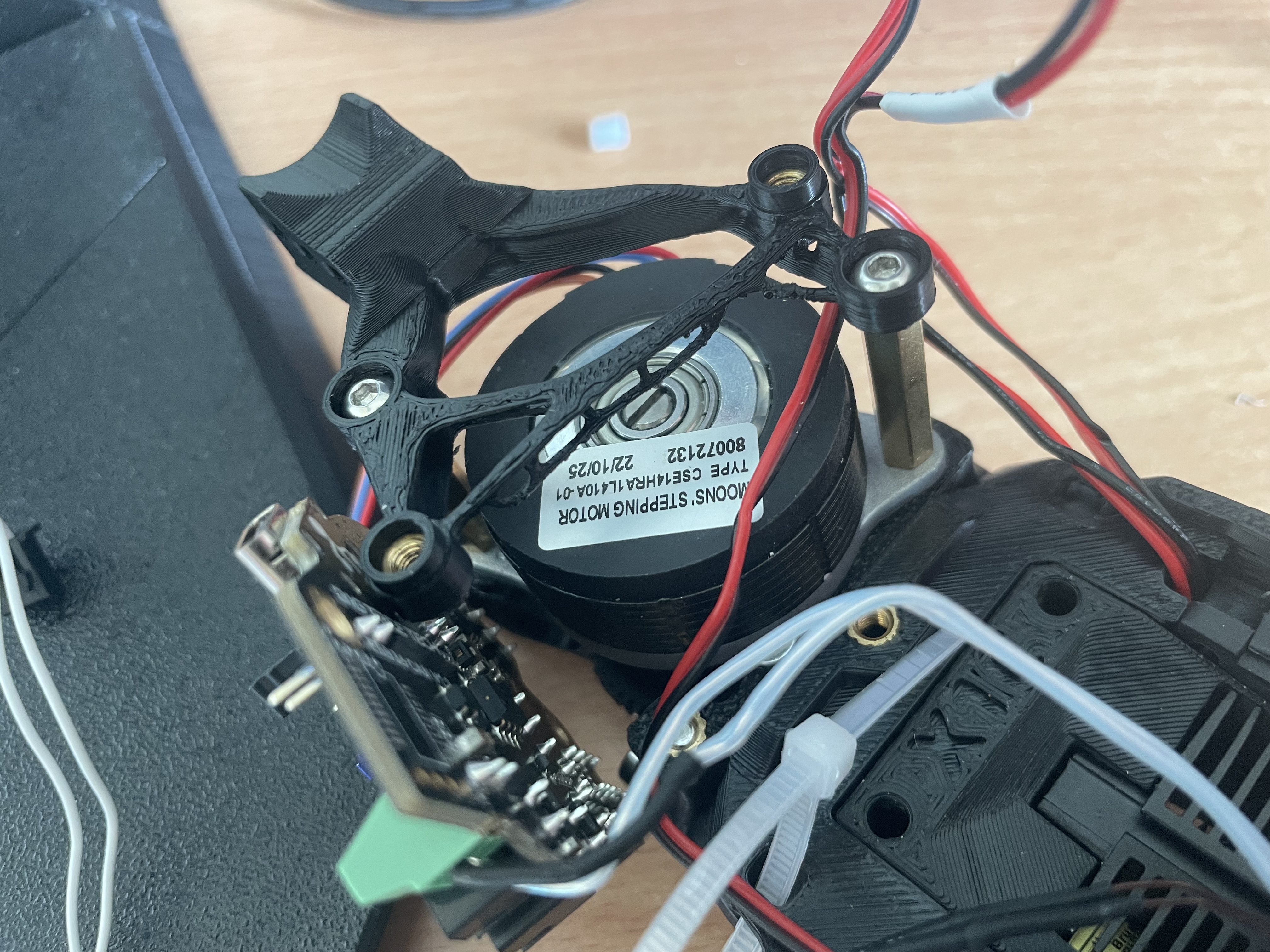 ProtoXtruder 2.0 + EBB36 v1.2 Generative Design Holder Mount Bracket