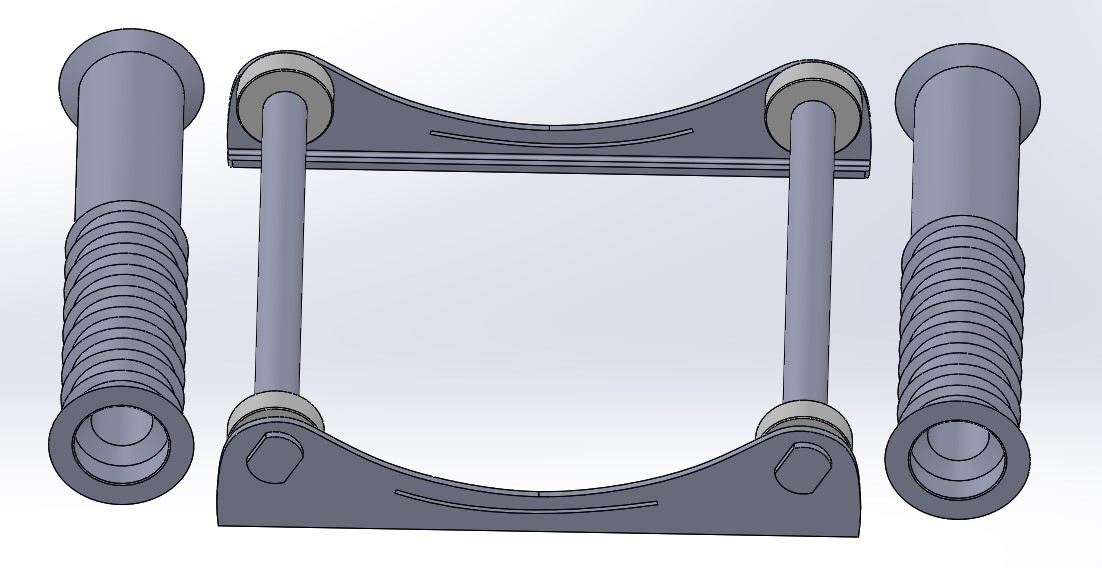 Table top spool roller