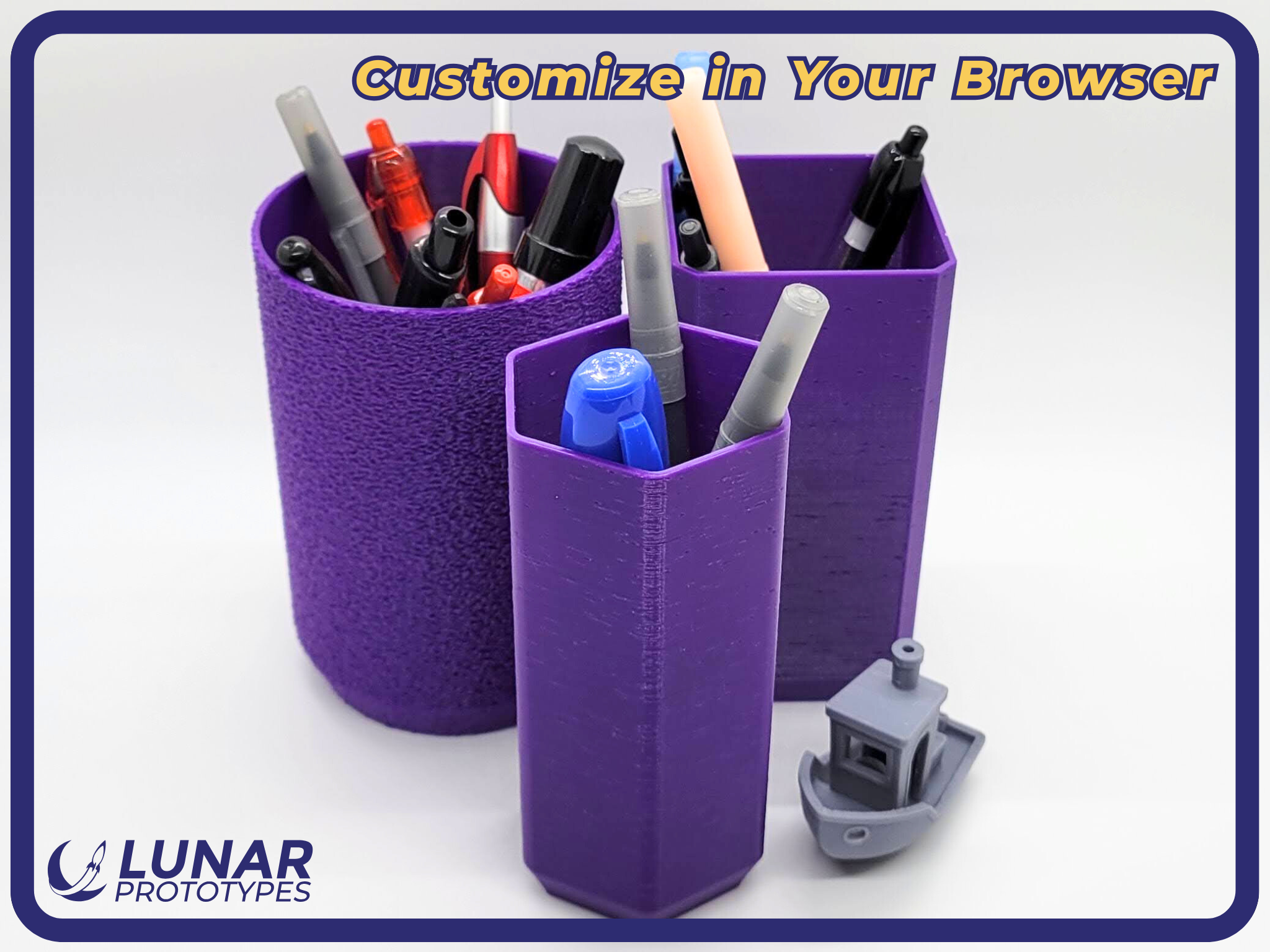 Customizable Desktop Organizer