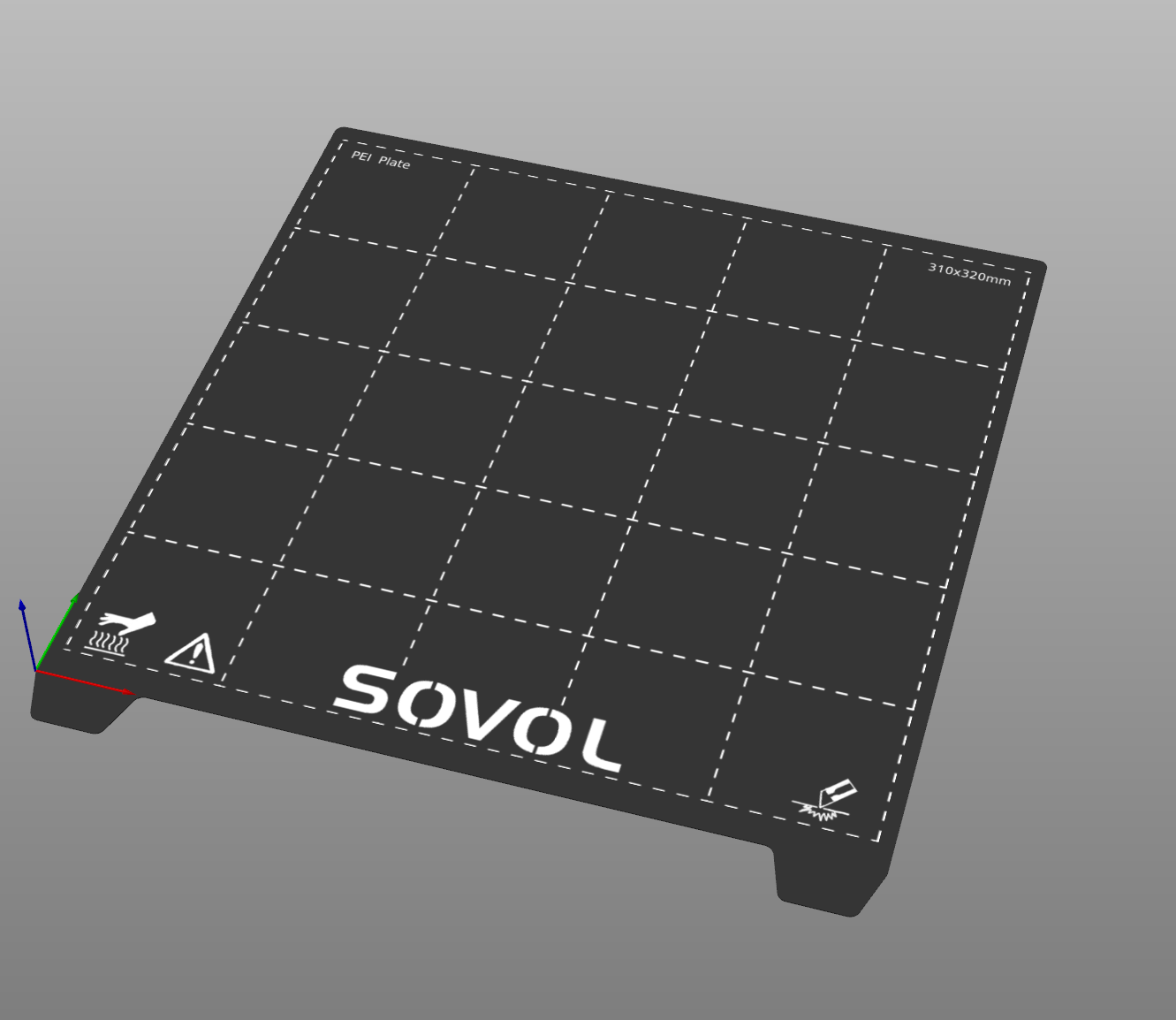 SV06 Plus Buildplate + Texture