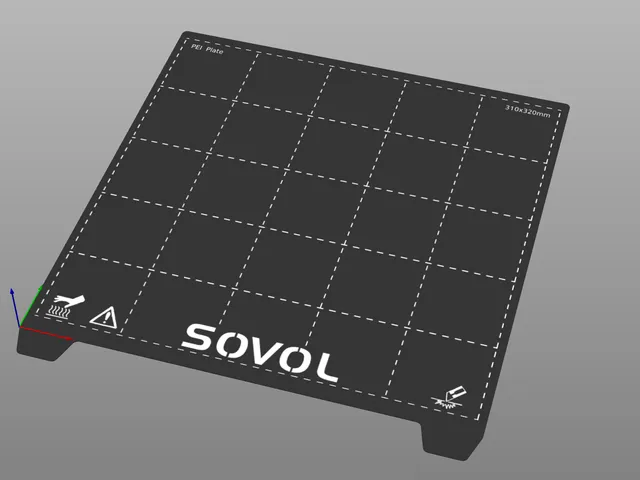 SV06 Plus Buildplate + Texture