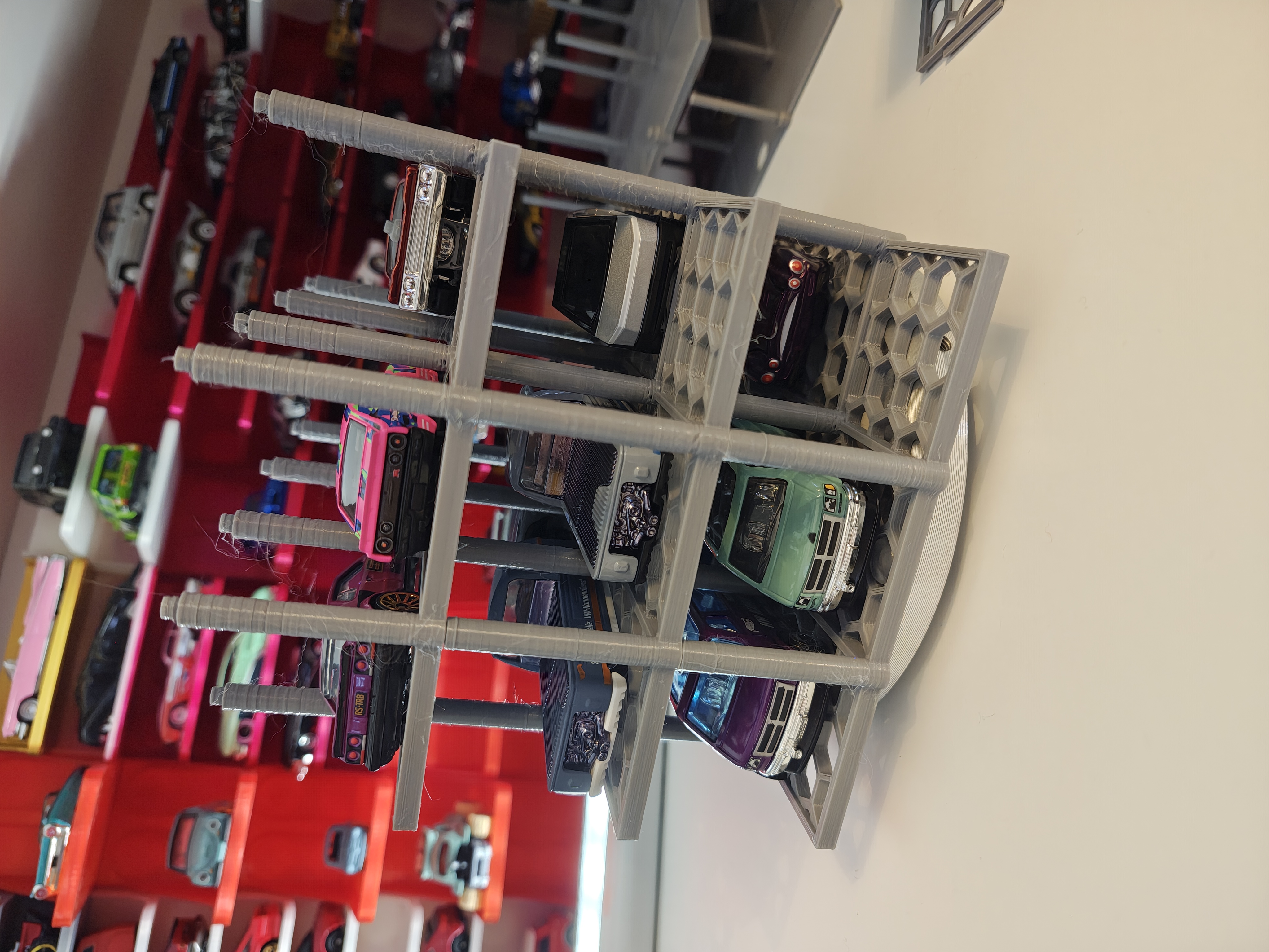 HotWheel Multistory Car Park compatible with 4 inch turn table 3D model
