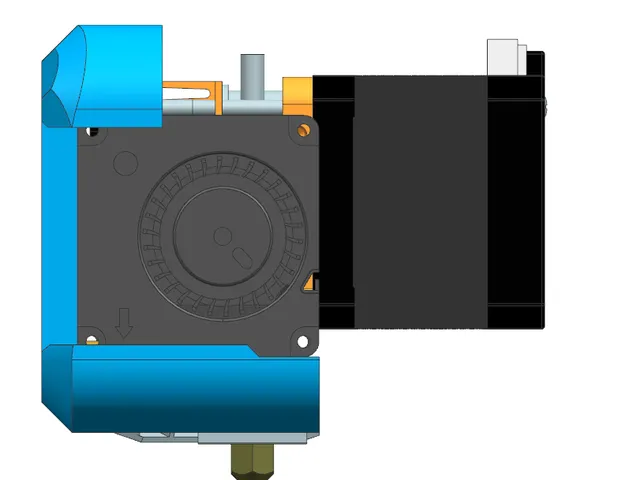 Dragon burner mod for MK8 direct drive