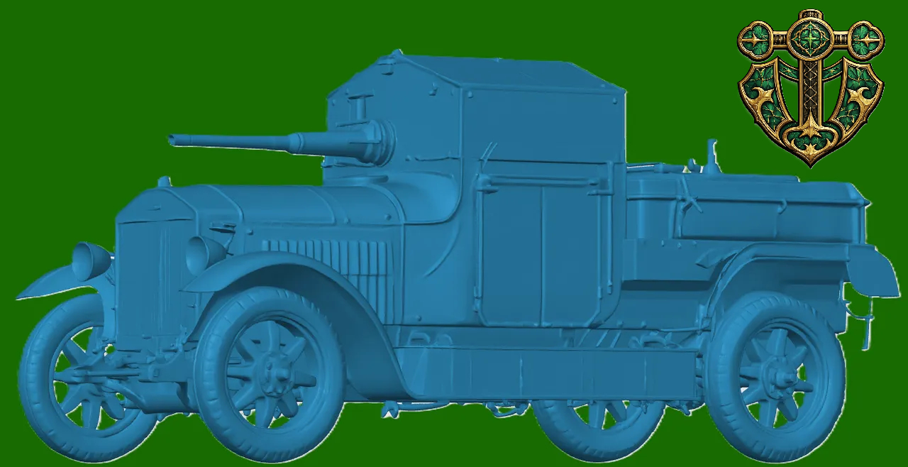 WW1 Rolls-Royce Armored Car