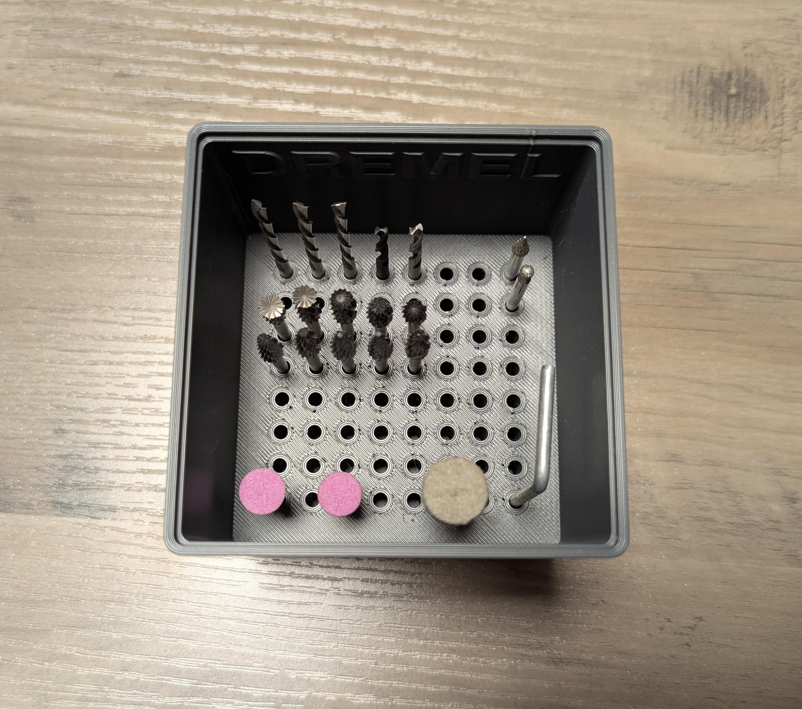 Gridfinity stackable bins for Dremel tools and accessories — thumbnail 12