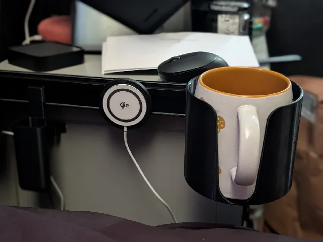 Modular Track system for desks, walls, nightstands
