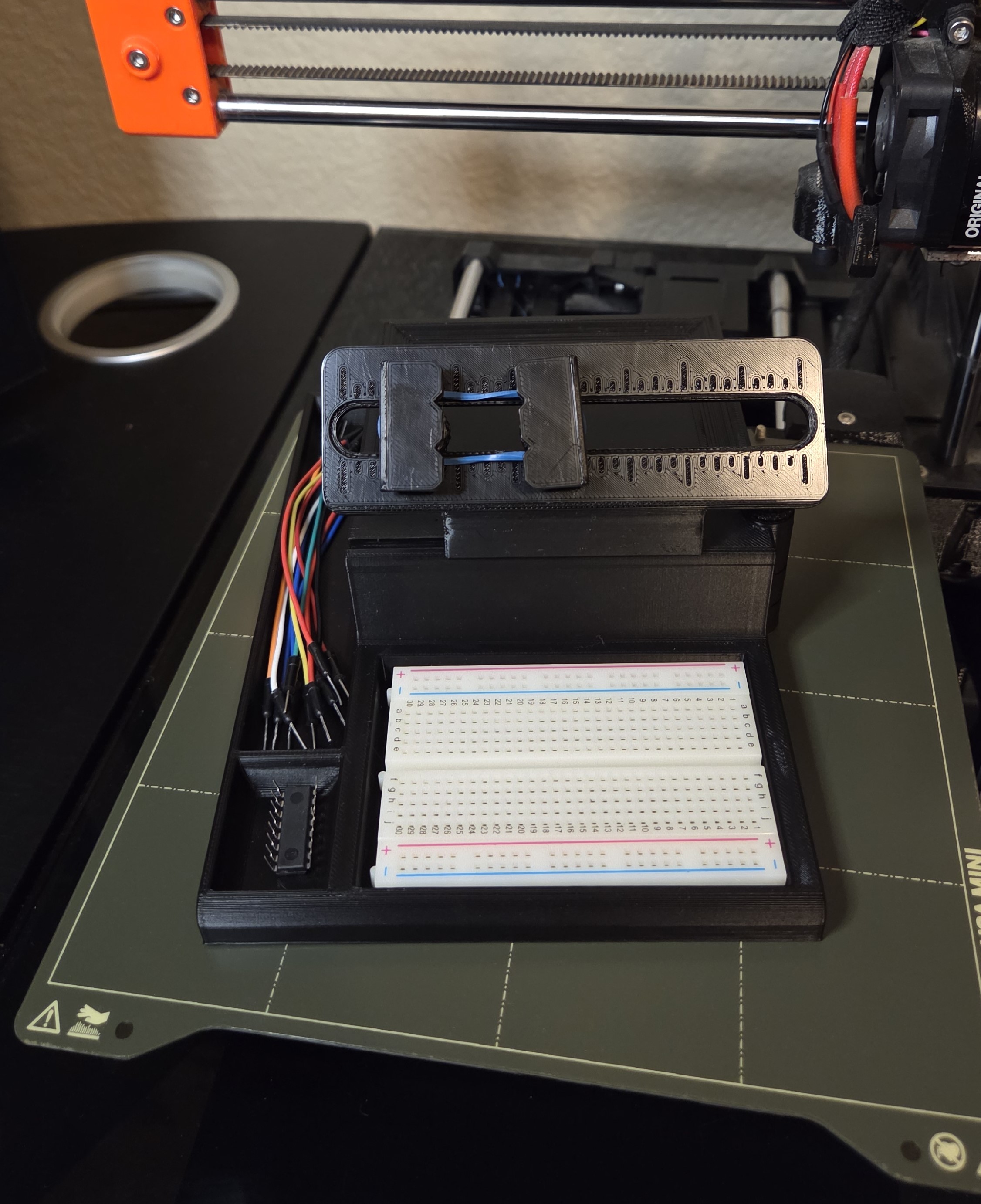 Prototype Station : Development / Microcontroller adjustable holder and storage — thumbnail 9