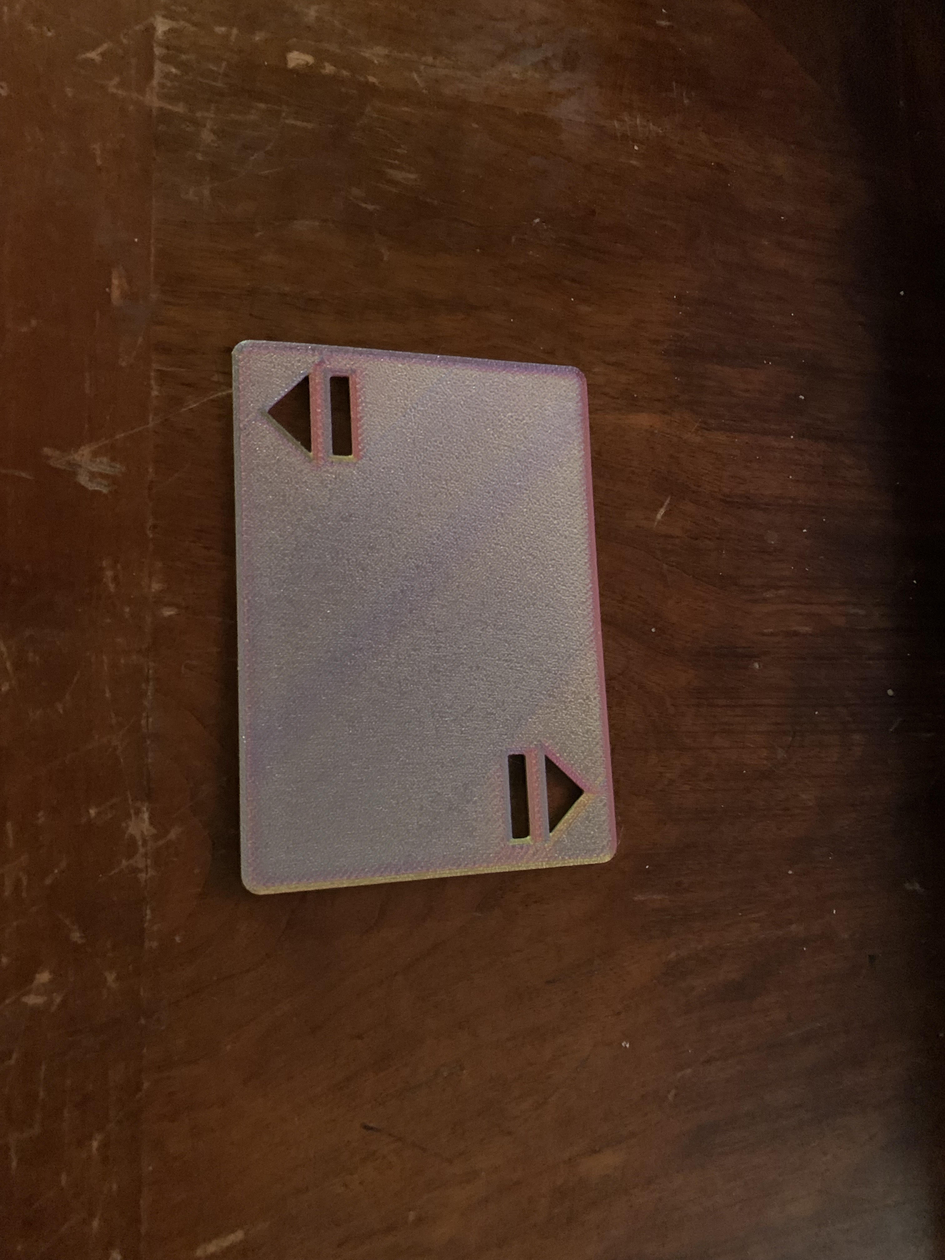 Banshee whistling throwing card