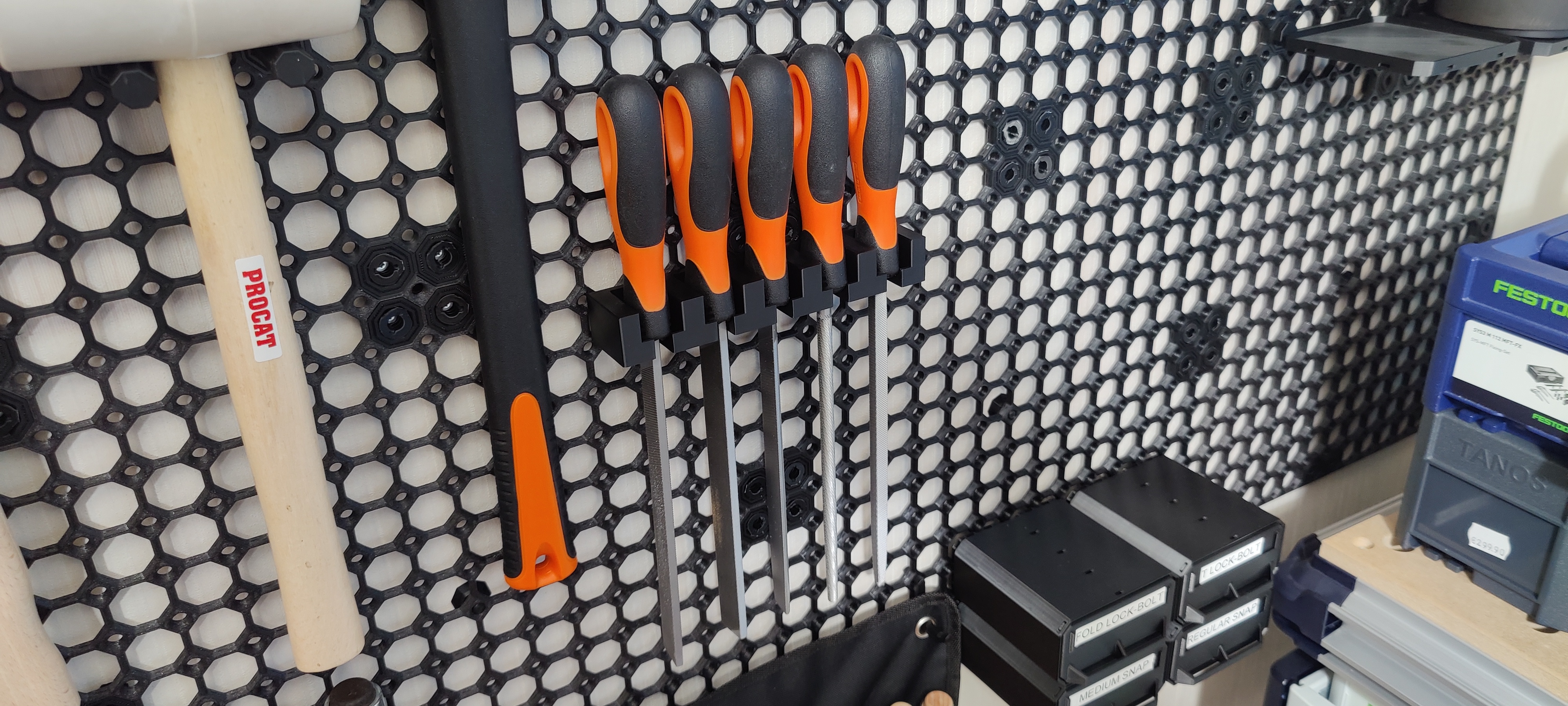 Bahco Five File Holder - Multibuild push-fit
