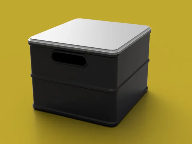 Storage Box with Lid — 4 Sizes