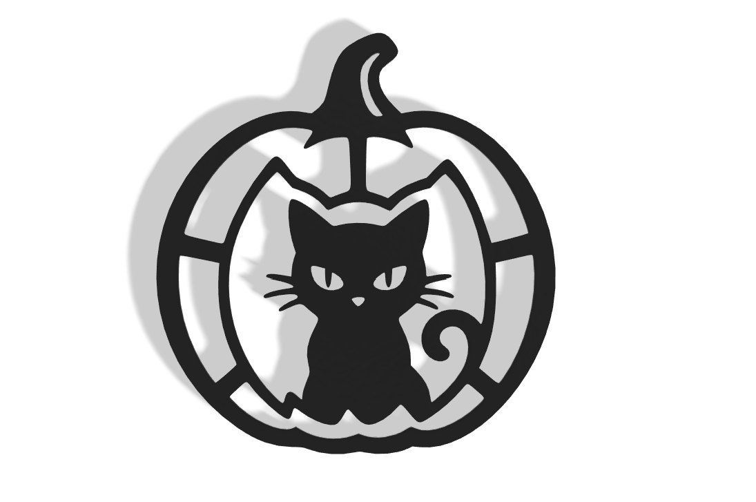 Halloween Cat Decor