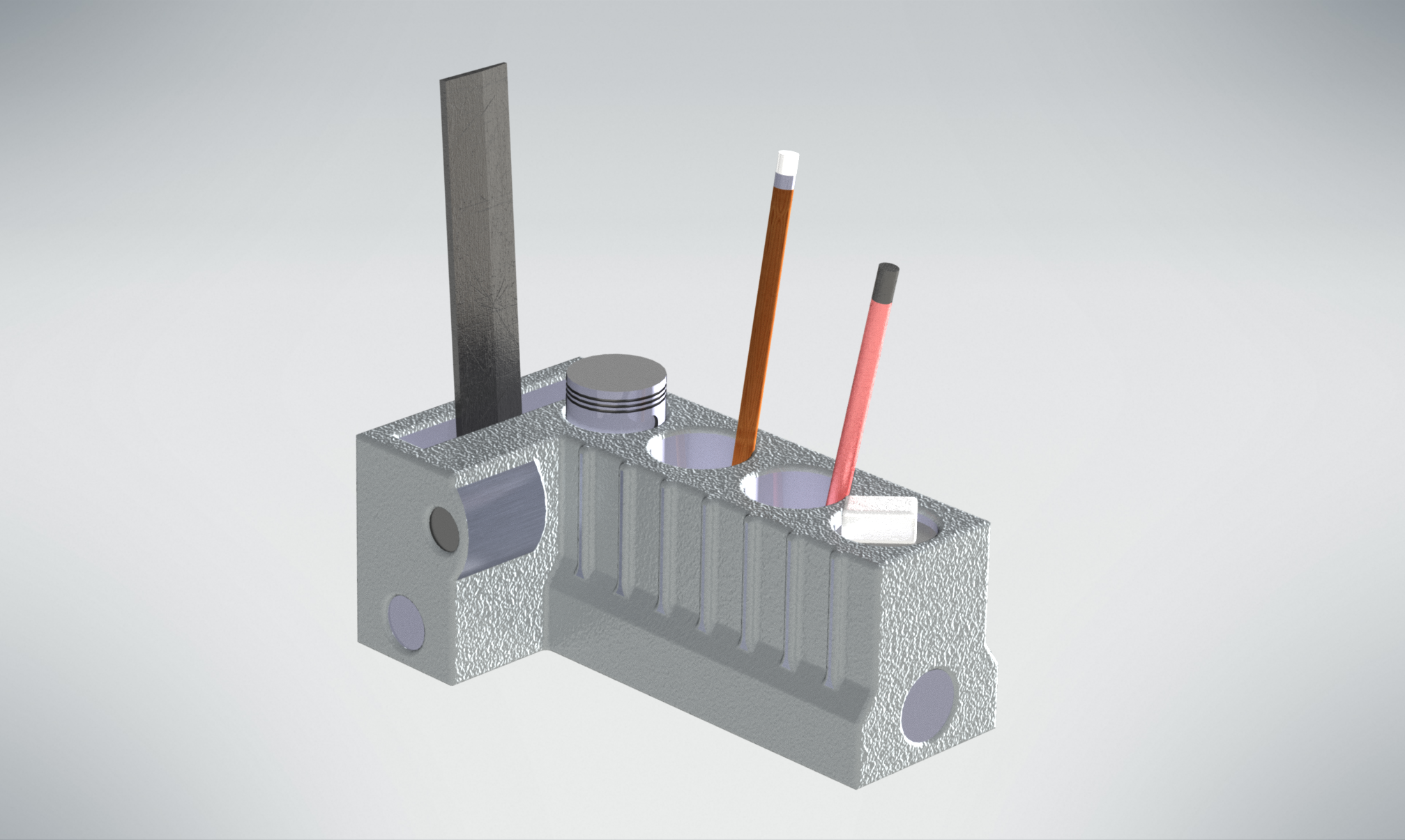 An Organiser Cylinder Block