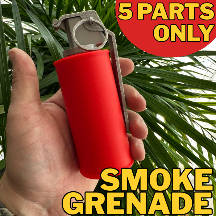 Smoke or Flash hand grenade - simple and fast print