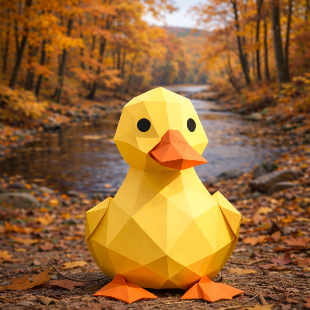 Low Poly Duck | Chick
