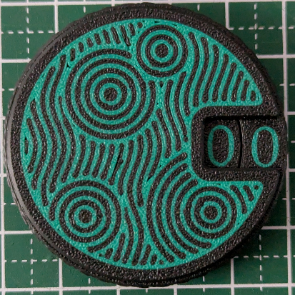 Miniatura 4 do modelo 3D Mechanical Counter