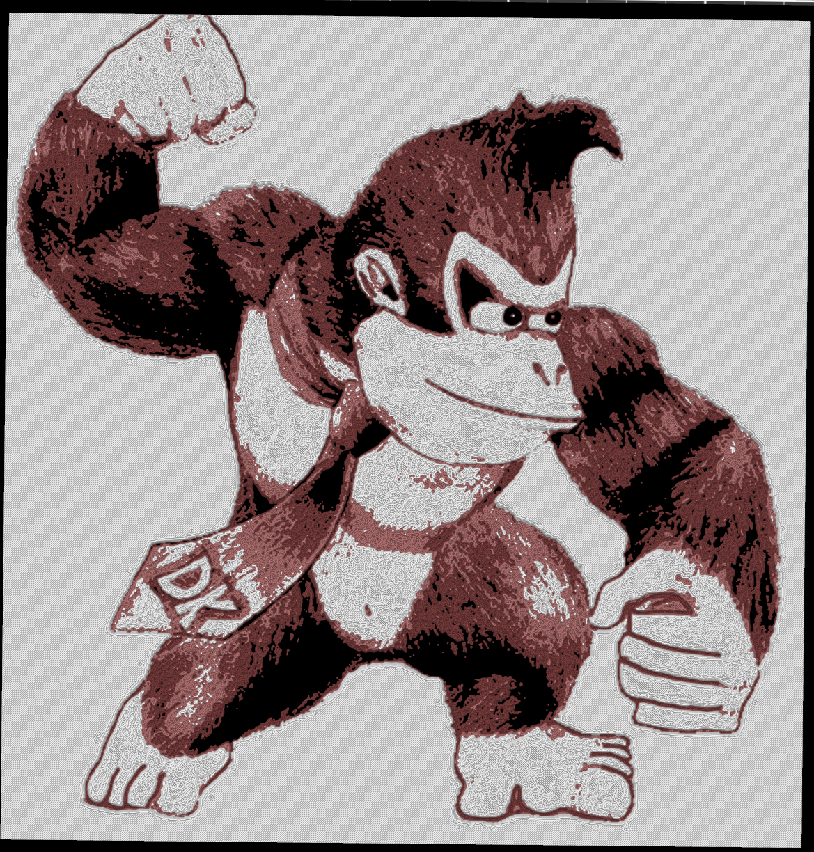 Donkey Kong hueforge