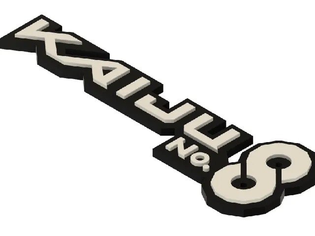 Kaiju No. 8 3D Sign, Large Split Model