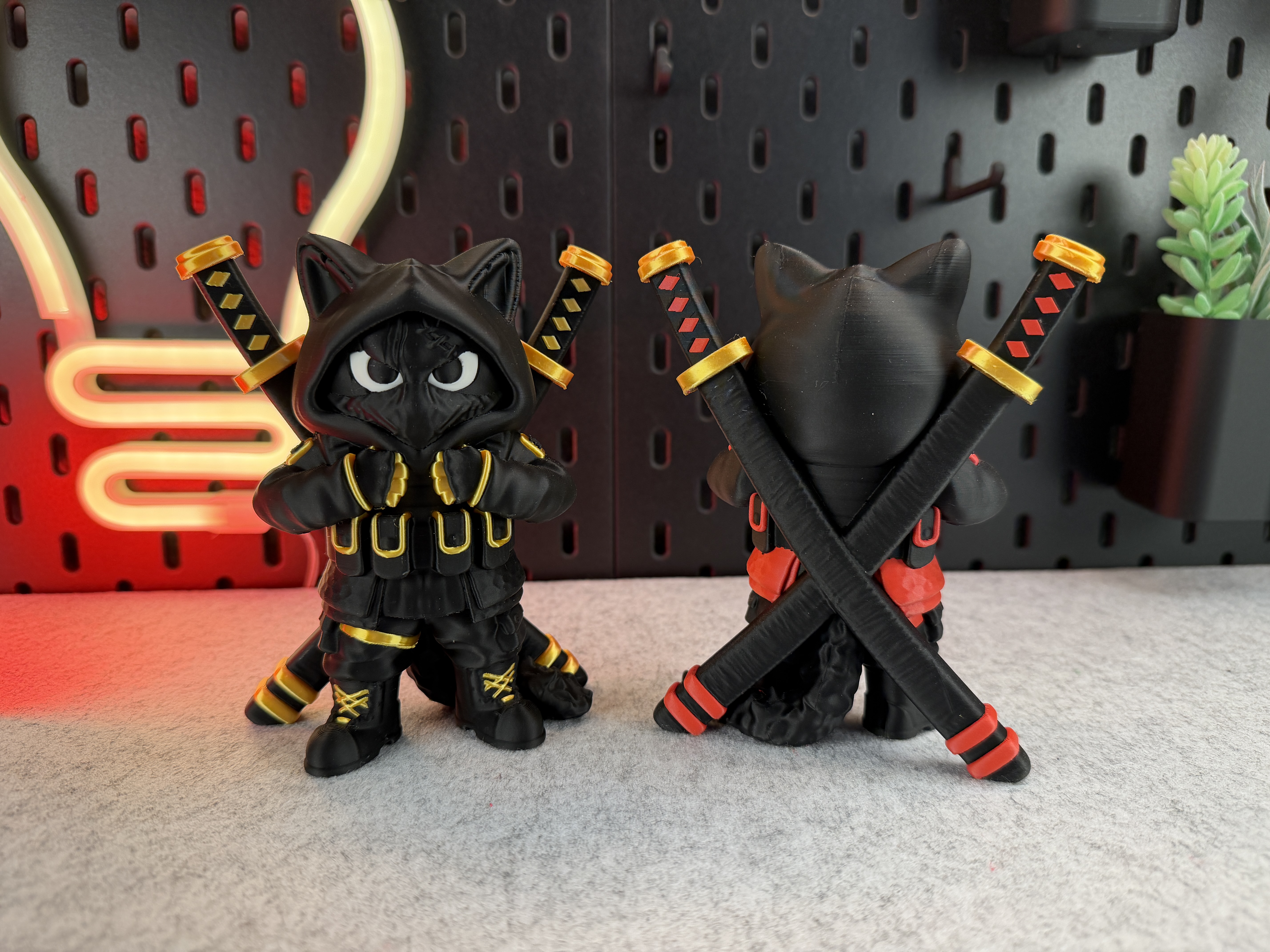 Miniatura 7 do modelo 3D Ninja Cat