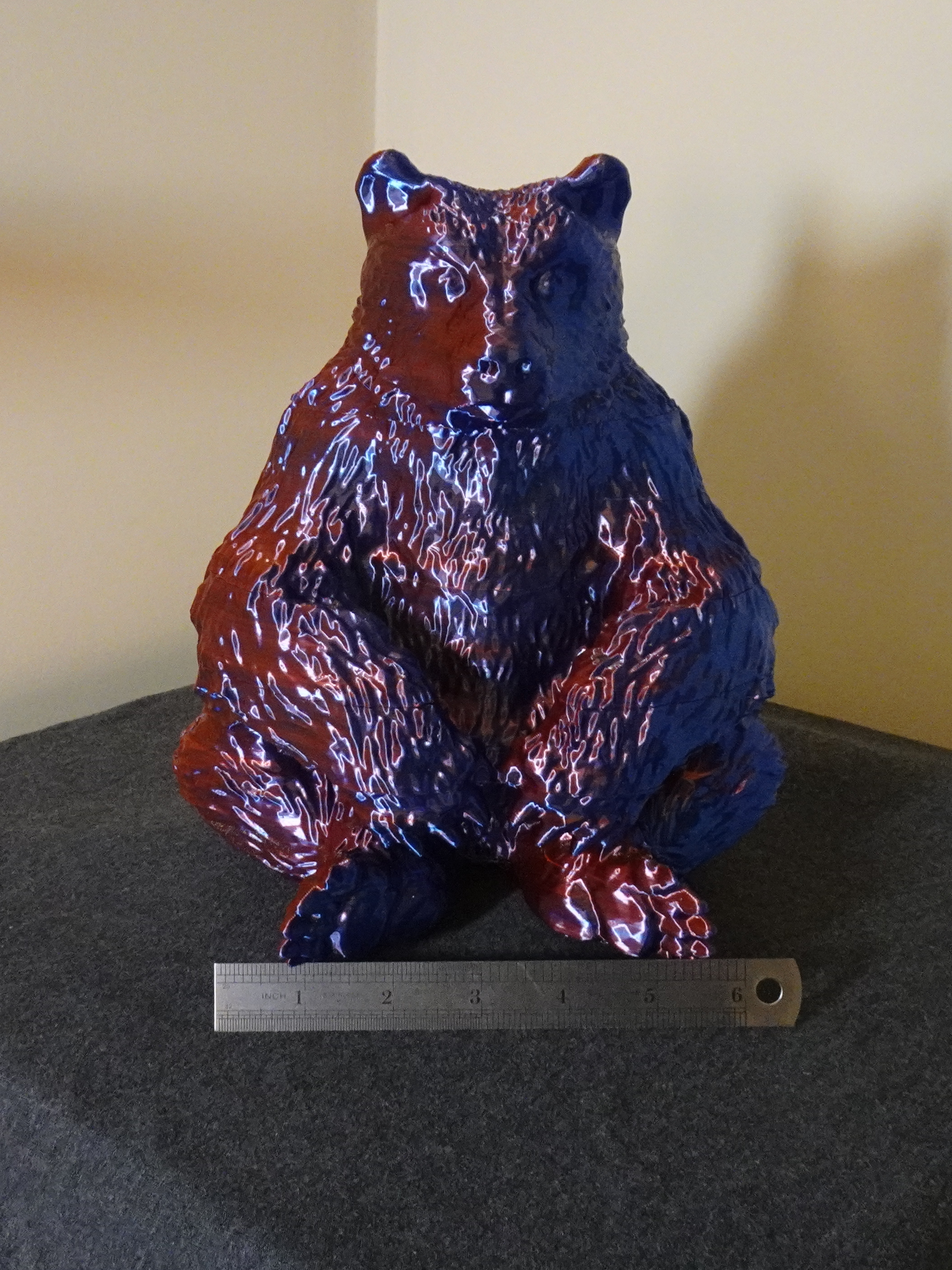Meditating Bear Drinks Coaster set